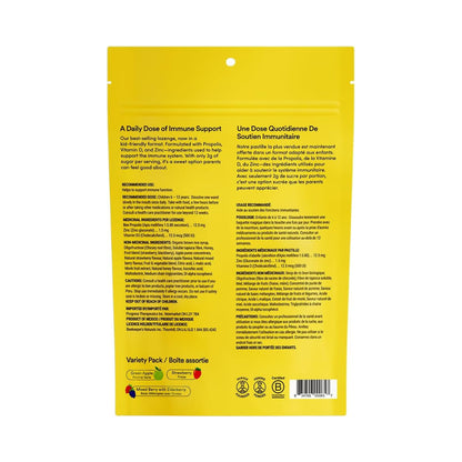 Bâtonnets/ Suçons Bien‑Être pour le Soutien Immunitaire