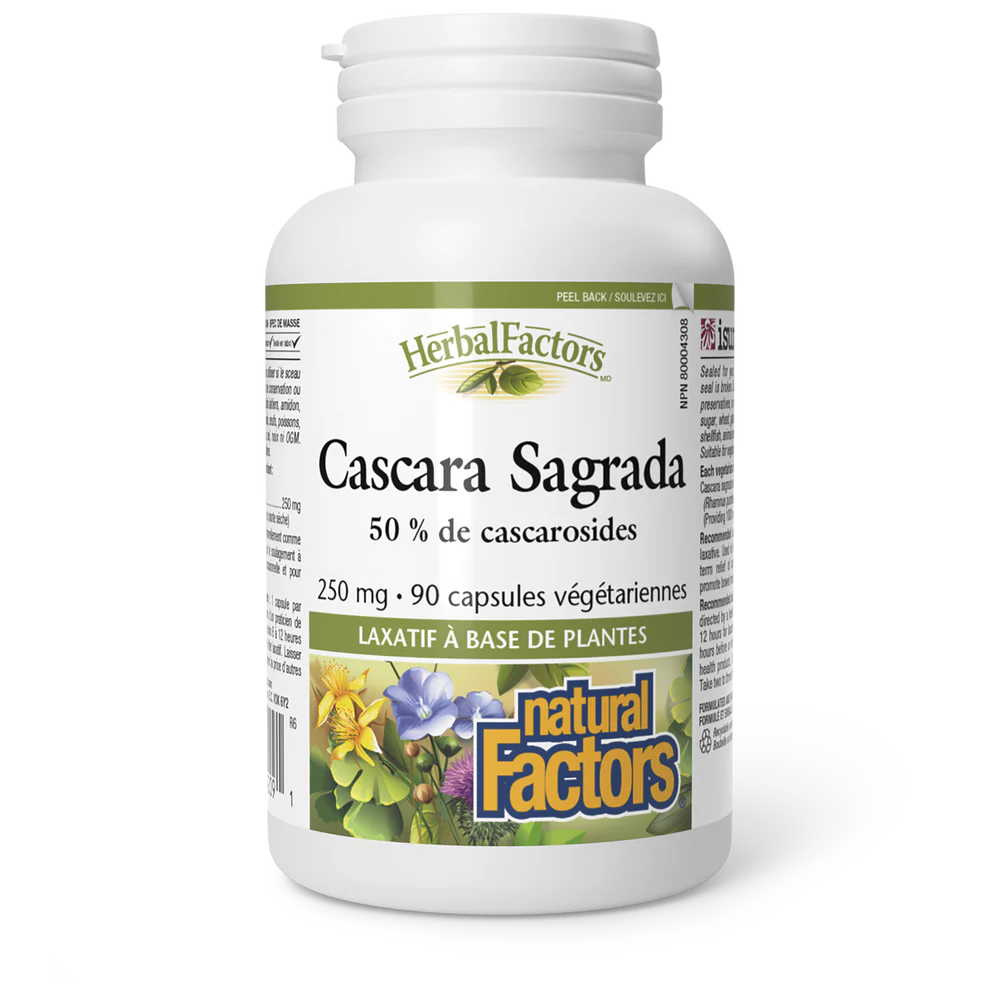 Cascara Sagrada 250 mg - 90 Veg Caps