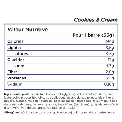 Barre de protéine - 55g