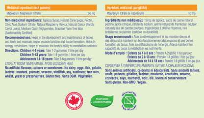 Magnésium -  80 gummies