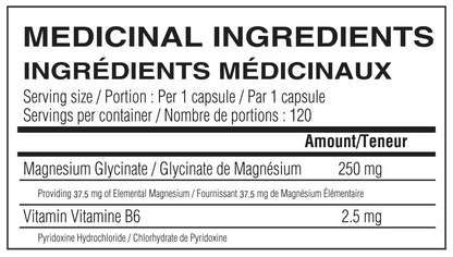 Magnésium + B6 - 120 capsules