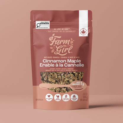 Granola à base de noix - Érable à la canelle