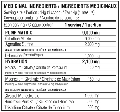 Pump Addict Sans Stimulants