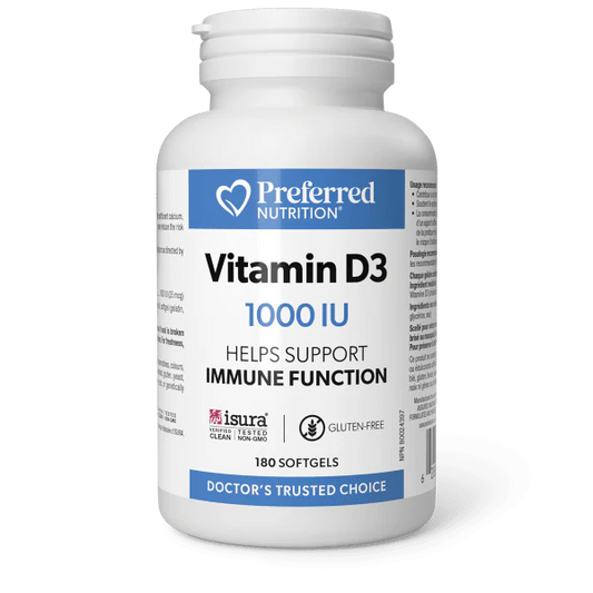Vitamine D3 1000UI 100 Gélules