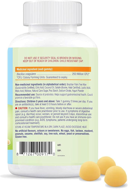 Probiotiques pour enfants - 80 gummies