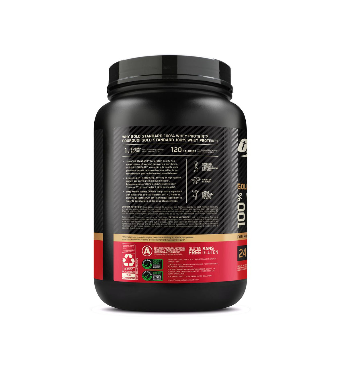 Protéine Optimum Nutrition 1,5 lb  ( Gold Standard )