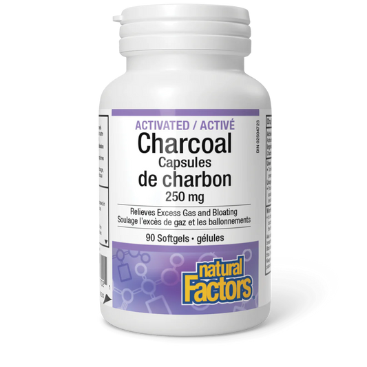 Charbon activé 250mg - 90 Gélules