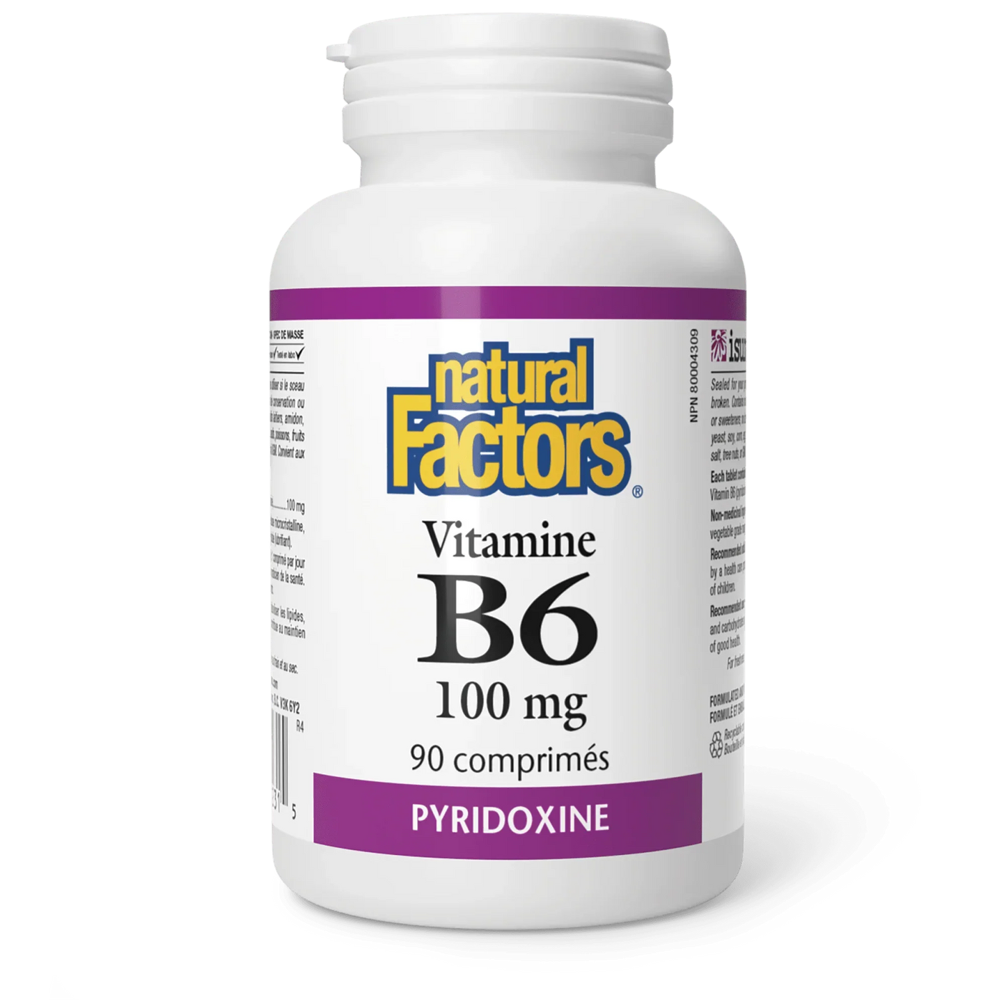 Vitamine B6 100mg - 90 capsules