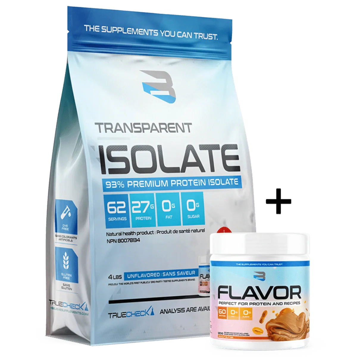 Protéine Isolate transparente 4lbs