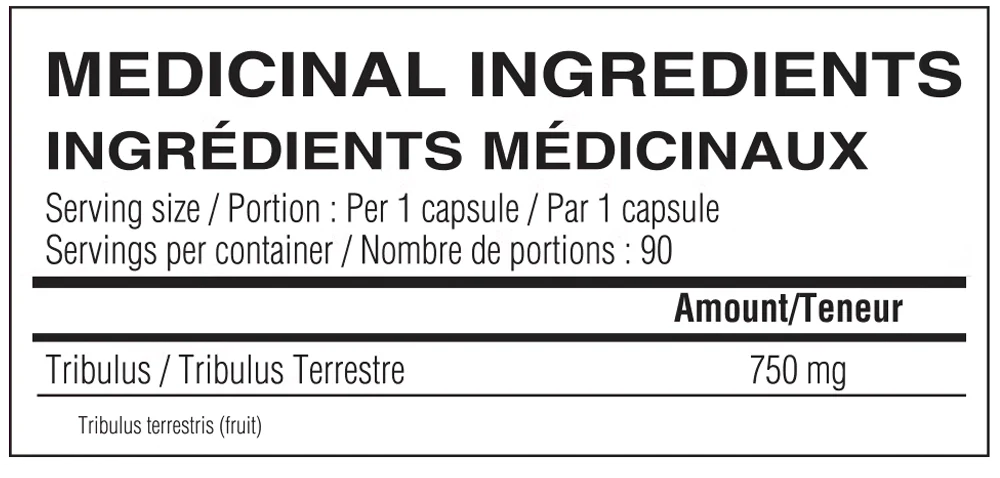 Tribulus - 90 capsules